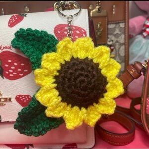 Sunflower Keychain